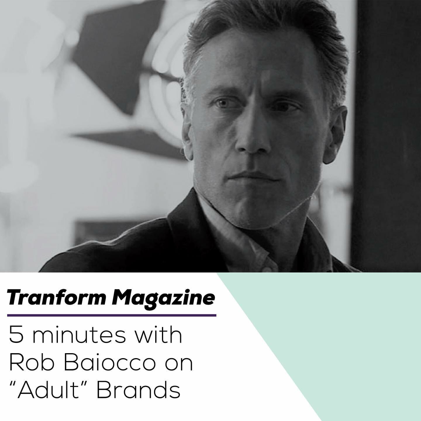 “Who doesn’t want to work with Spirits and Cannabis?”  Our Co-founder and CCO Rob Baiocco tells us what it’s like to work on brands like these and much more in this interview with @transform_magazine.  Read the full article in #linkinbio 
.
.
.
.
#adagency #brand #marketing #thebamconnection #advertisement #transformmagazine